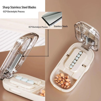 Kalsten | Adjustable Pill Cutter with Precision Blade