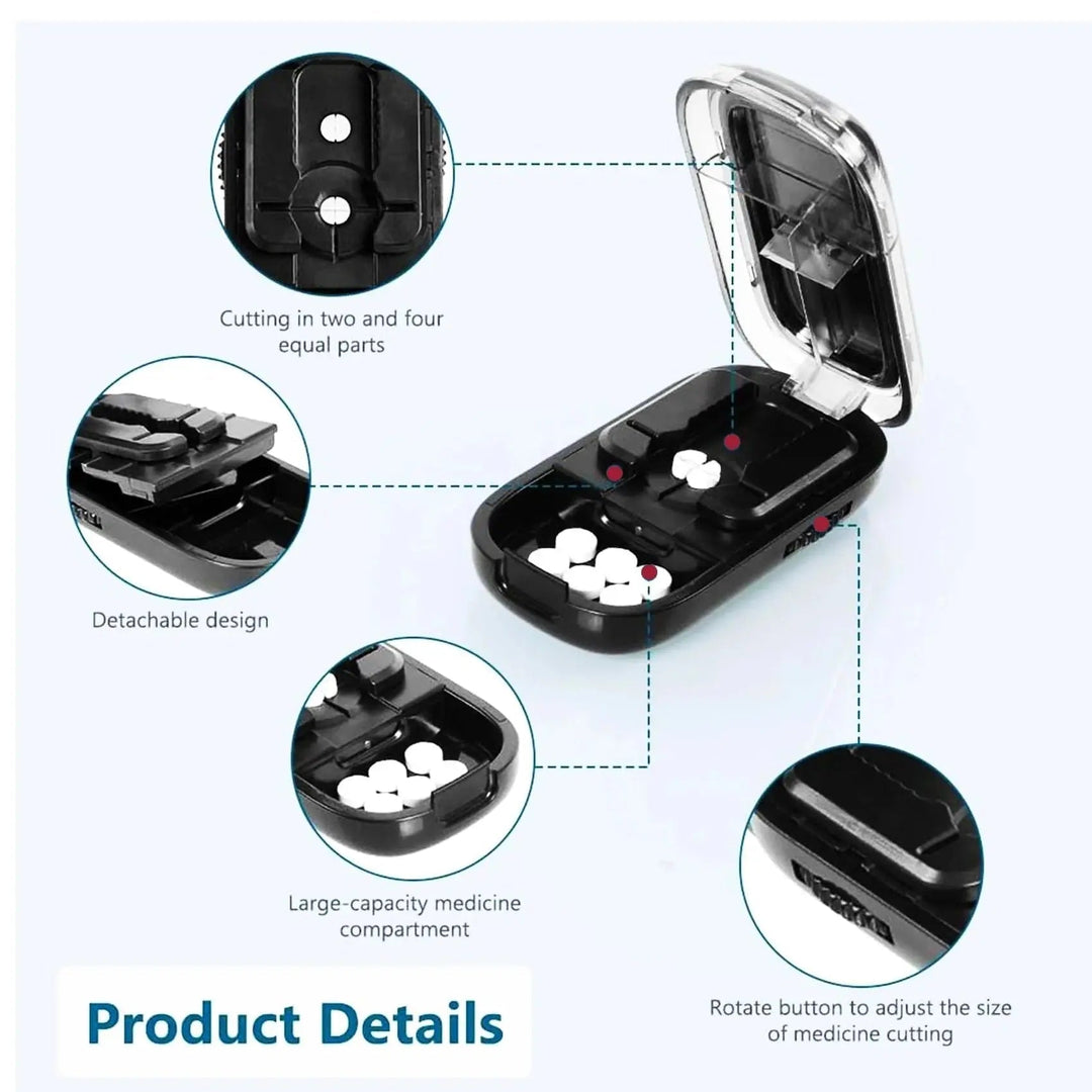 Kalsten | Adjustable Pill Cutter with Precision Blade
