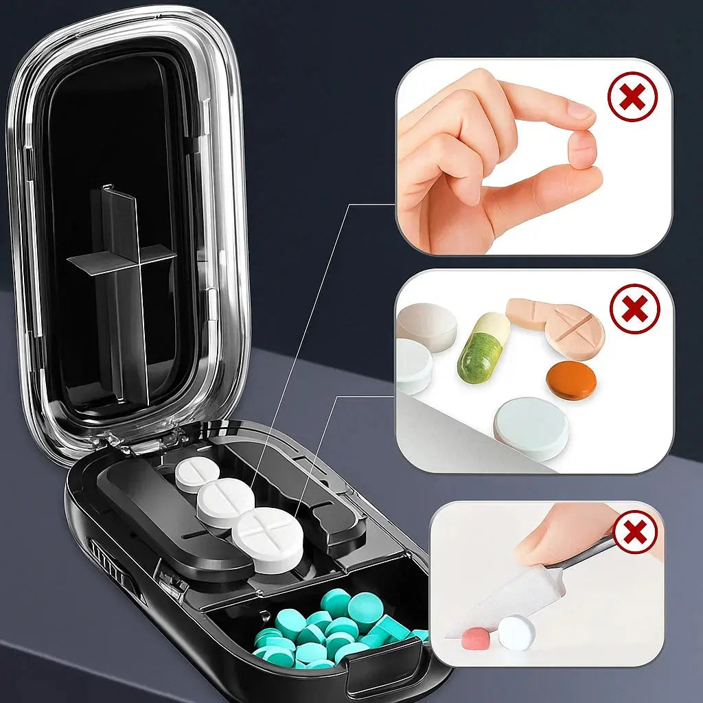 Kalsten | Adjustable Pill Cutter with Precision Blade