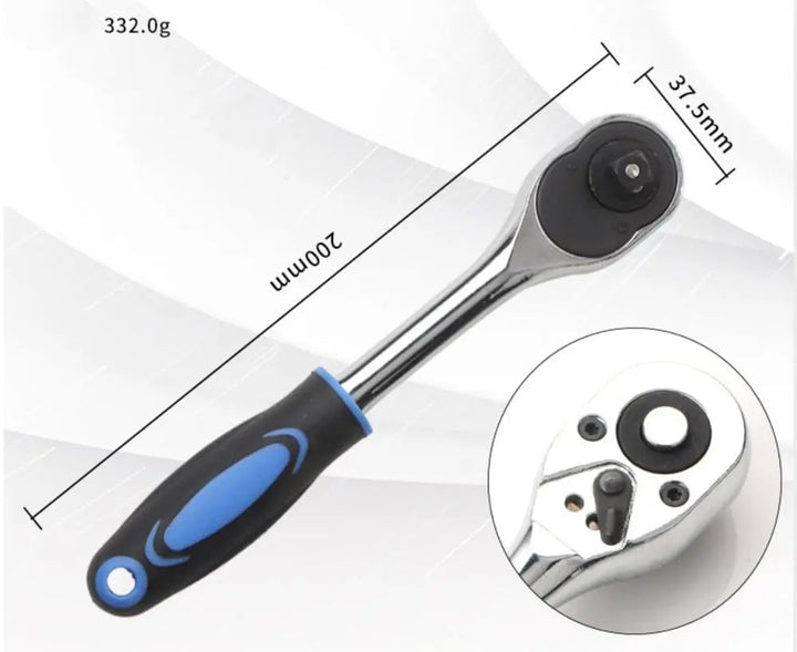 Kalsten | Adjustable Socket Wrench – Universal Tool 10-19mm for Quick Repairs