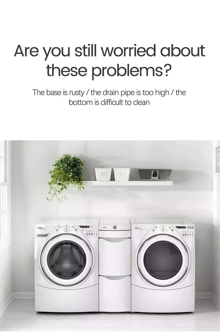 Kalsten | Adjustable Washing Machine Stand with Wheels