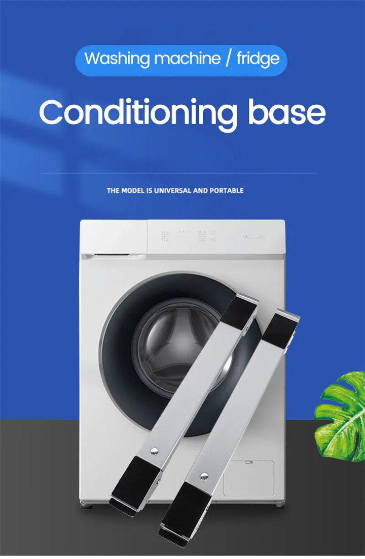 Kalsten | Adjustable Washing Machine Stand with Wheels
