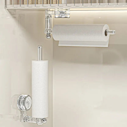 Kalsten | Kitchen roll holder with vacuum suction cup – Drill-free & reusable