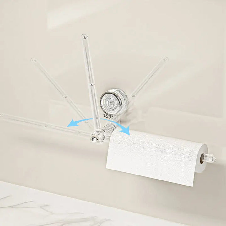 Kalsten | Kitchen roll holder with vacuum suction cup – Drill-free & reusable