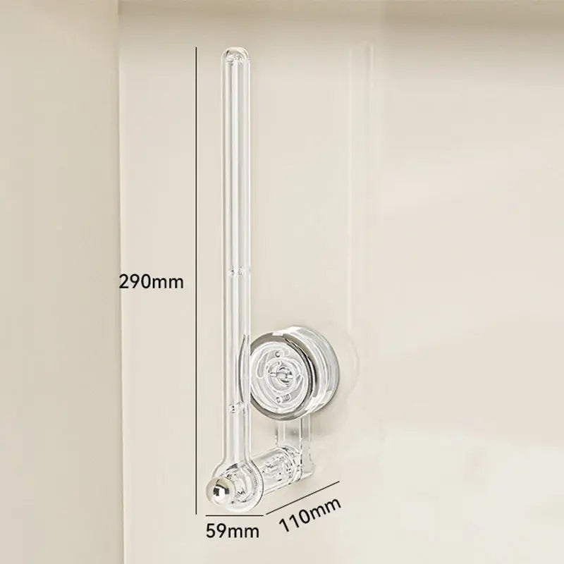 Kalsten | Kitchen roll holder with vacuum suction cup – Drill-free & reusable