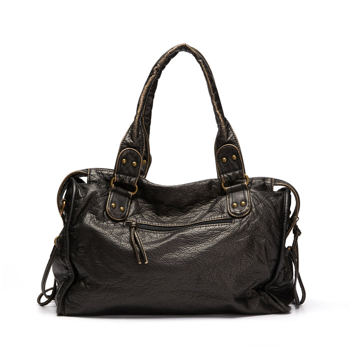 Ladies Shoulder Bag PU Leather Spacious with Laptop Compartment and Adjustable Strap | Kalsten
