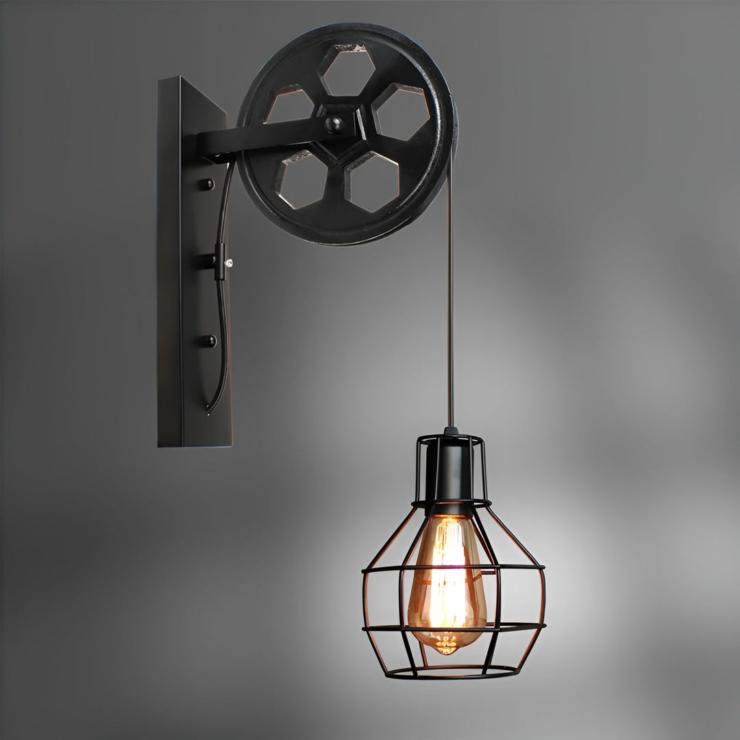 LumenLux Wall Lamp - Elegant Industrial Vintage LED Lighting Kalsten