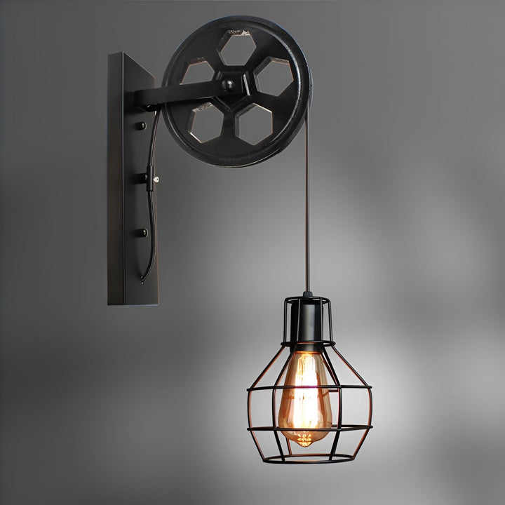 LumenLux Wall Lamp - Elegant Industrial Vintage LED Lighting | Kalsten