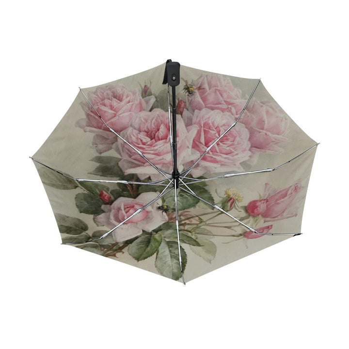 Automatic Floral Folding Umbrella