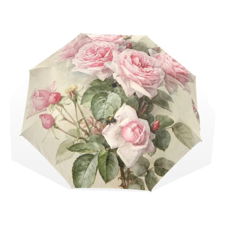 Automatic Floral Folding Umbrella