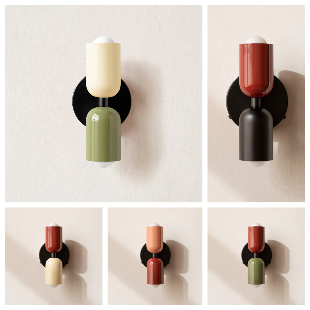 Kalsten | Modern Vintage Double-Headed Utility Room Wall Light - Stylish Illumination for Contemporary Spaces