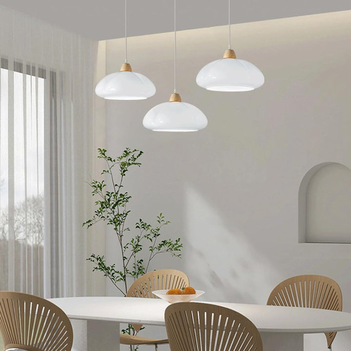 Vintage Glass Pumpkin Pendant Light | Kalsten
