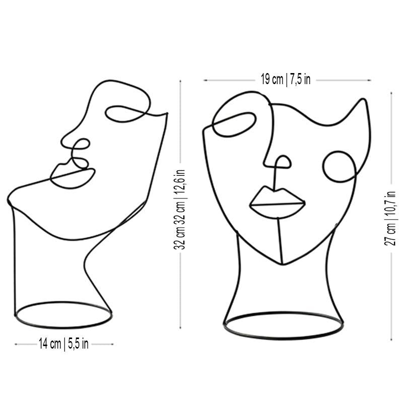 Visage Sculpture | Kalsten