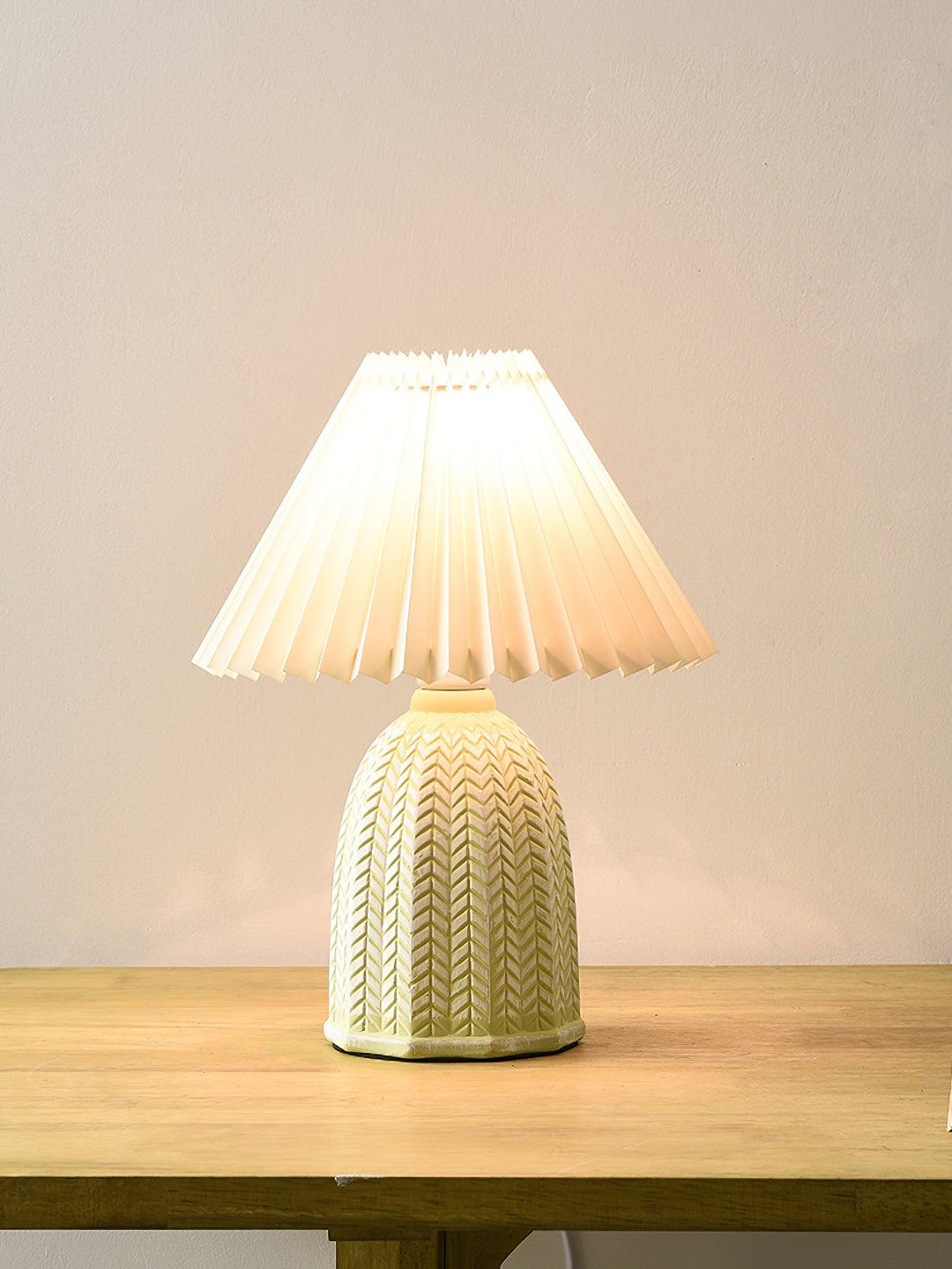 Vintage Pleated Desk lamp Table Lamp | Kalsten