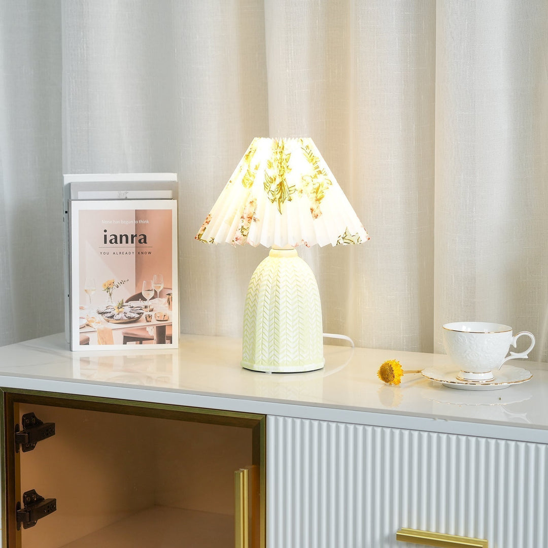 Vintage Pleated Desk lamp Table Lamp | Kalsten
