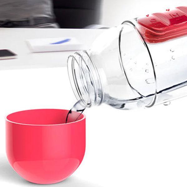 Vitamin Pill Box Water Bottle | Kalsten