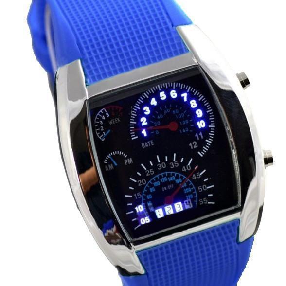 Rennuhr LED Digital Sport Watch with Strap | Kalsten