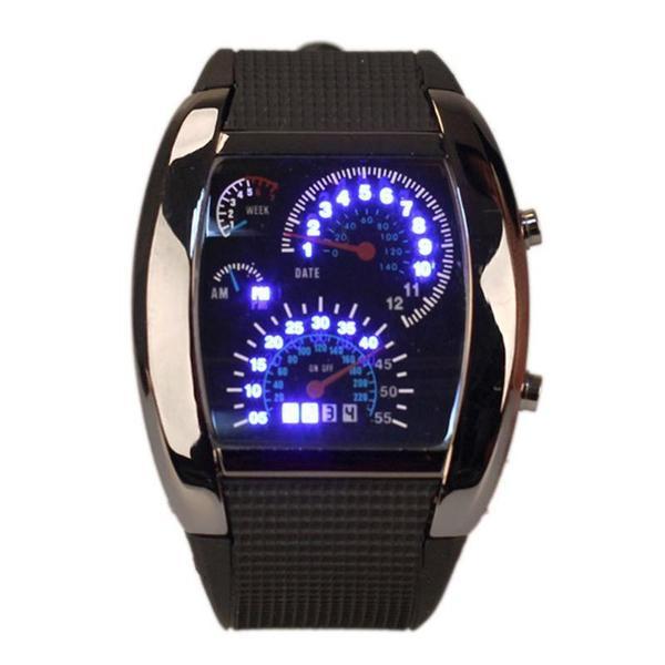 Rennuhr LED Digital Sport Watch with Strap | Kalsten