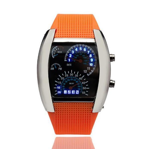 Rennuhr LED Digital Sport Watch with Strap | Kalsten