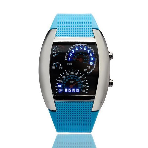 Rennuhr LED Digital Sport Watch with Strap | Kalsten