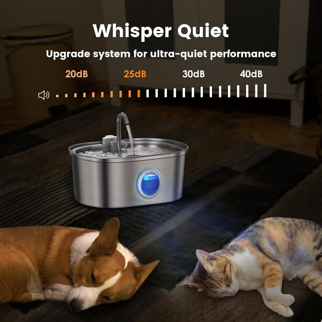 Stainless Steel Water Fountain 3.2L