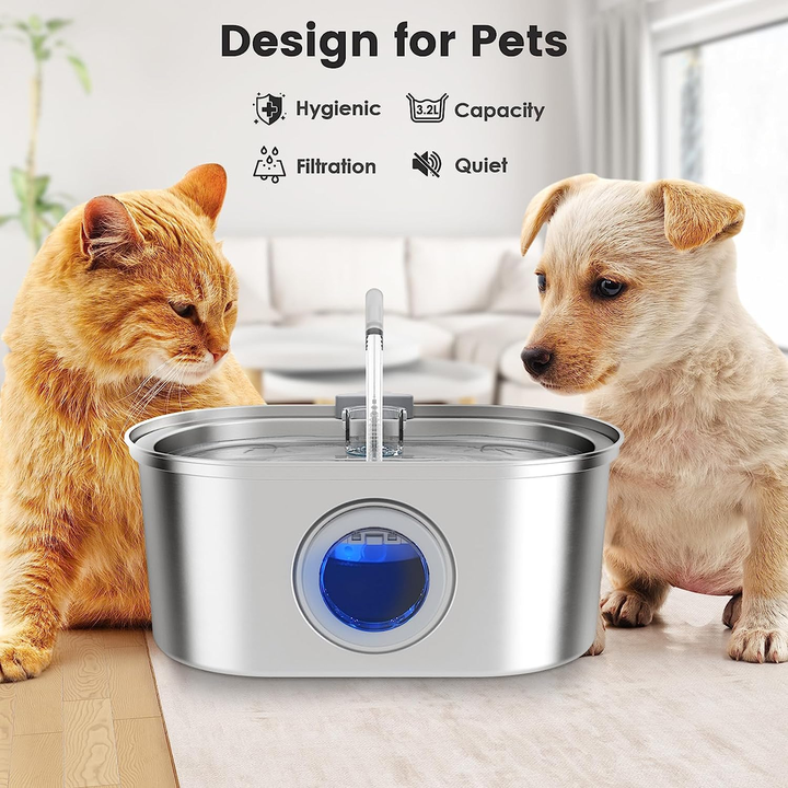 Stainless Steel Water Fountain 3.2L