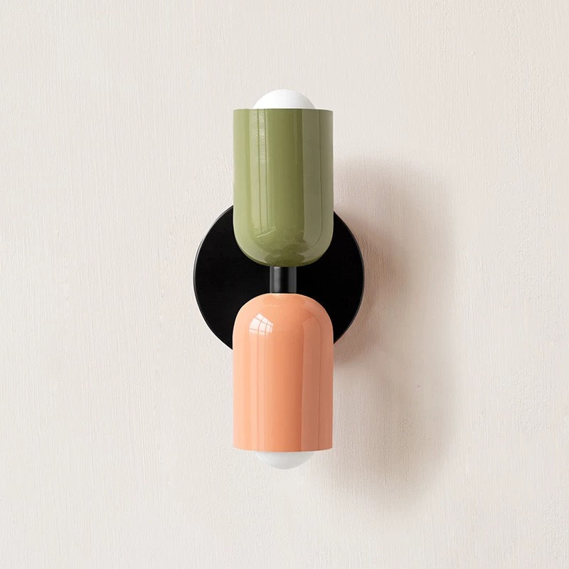 Kalsten | Modern Vintage Double-Headed Utility Room Wall Light - Stylish Illumination for Contemporary Spaces
