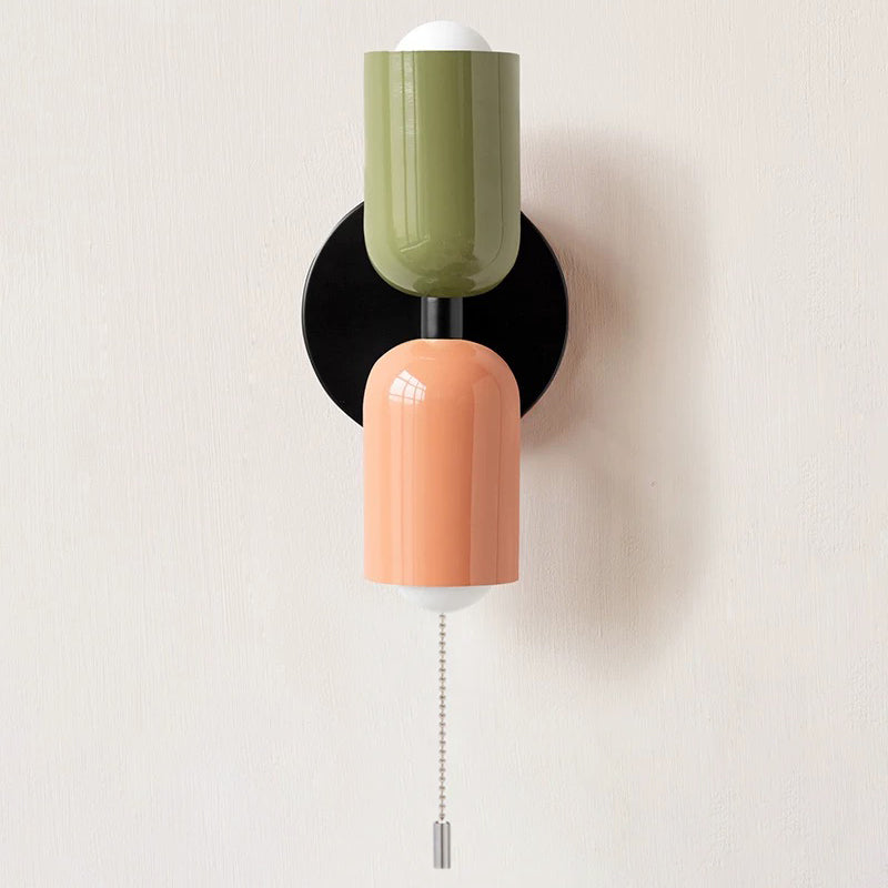 Modern Double Glass Wall Lamp Kalsten