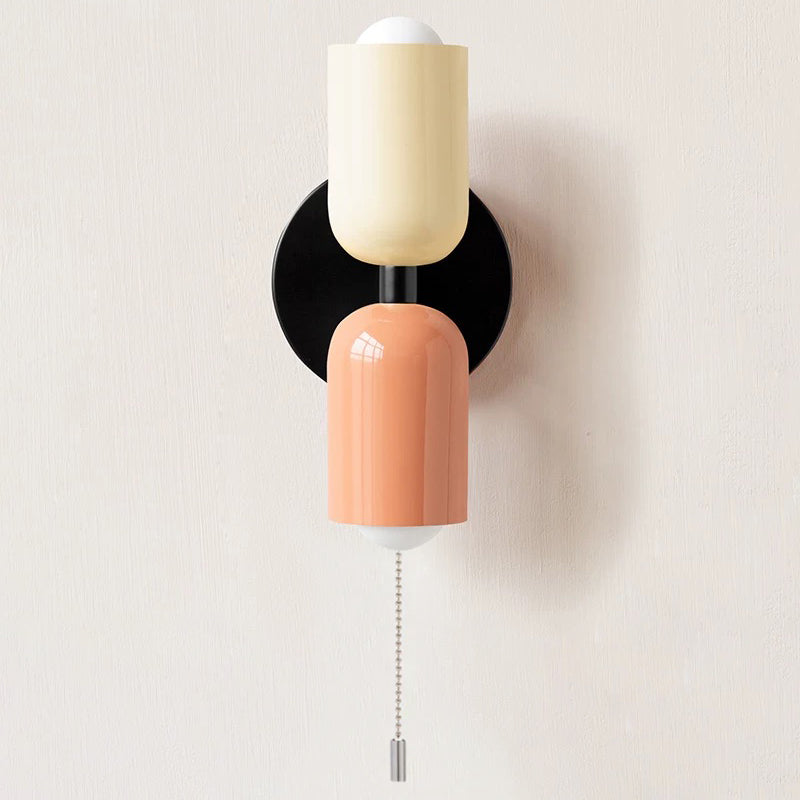 Modern Double Glass Wall Lamp Kalsten