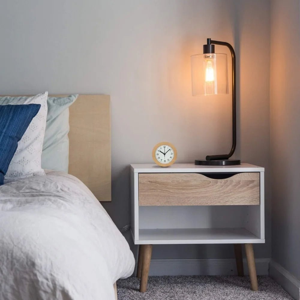 Kalsten | Silent Wooden Alarm Clock for Cozy Bedrooms