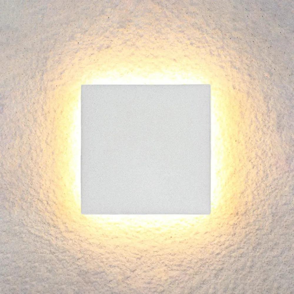 Modern Black Outdoor LED Wall Lamp Kalsten