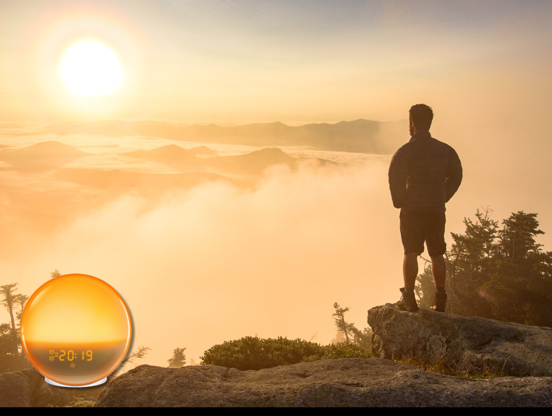 Sunrise Wake-Up Light Alarm Clock