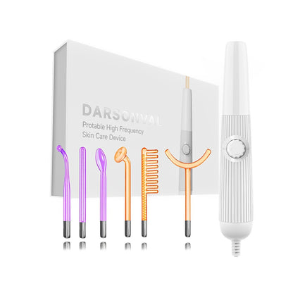 Skanto | Elysium Glow™ | Professional High-Frequency Facial Wand | Anti-Aging Skin Rejuvenation Device for Home Use and Spa Treatments