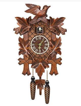 Vogelzang Nostalgic Cuckoo Clock – Wall Clock with Authentic Sound | Kalsten