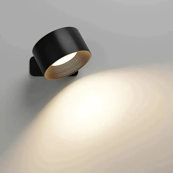 360° Wall Lamp – Wireless, USB rechargeable & 3 light levels for flexible lighting