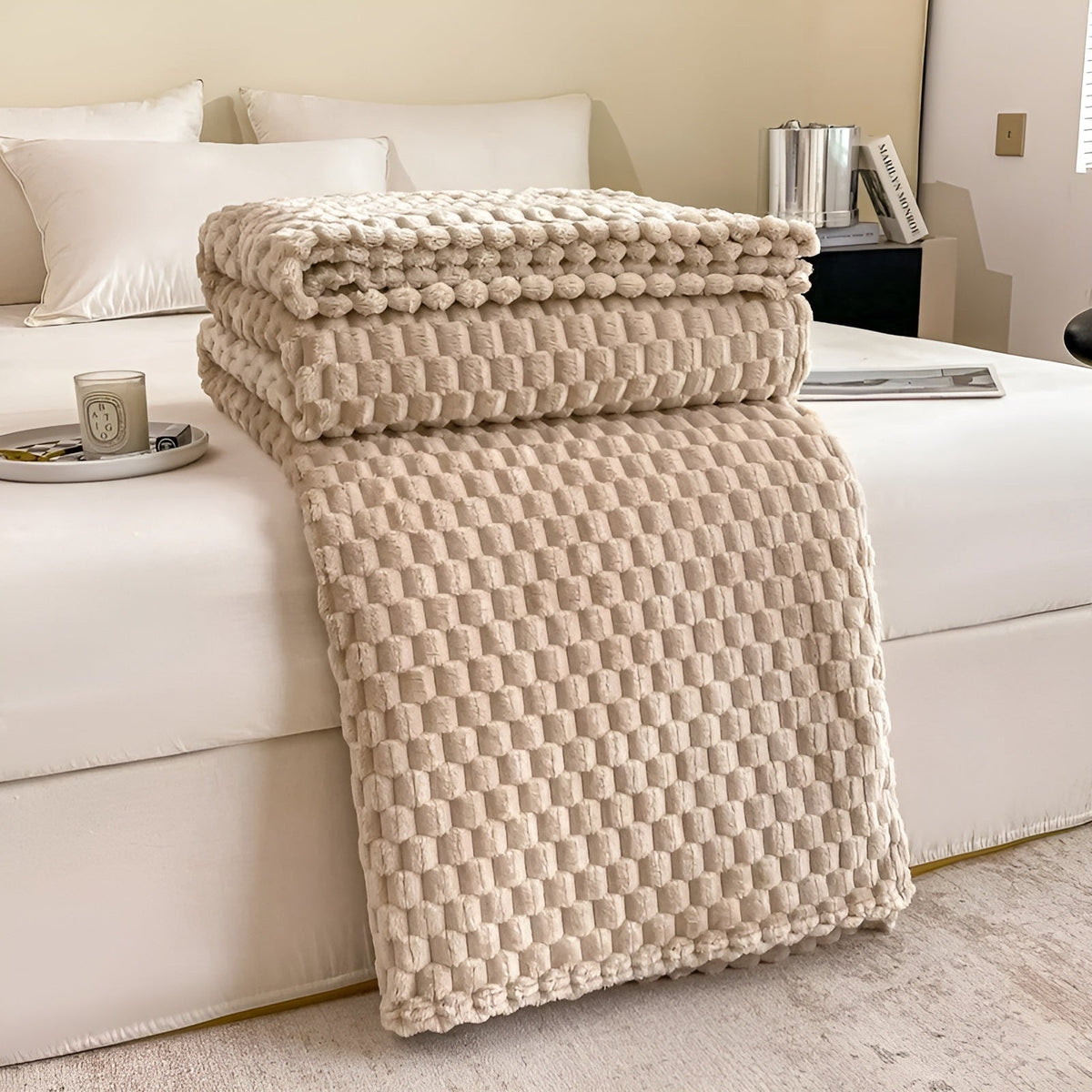 Blanket – Super soft and warm blanket for sofa and and bed