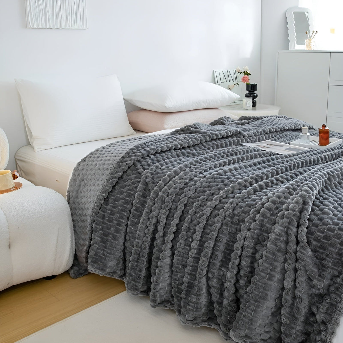 Blanket – Super soft and warm blanket for sofa and and bed