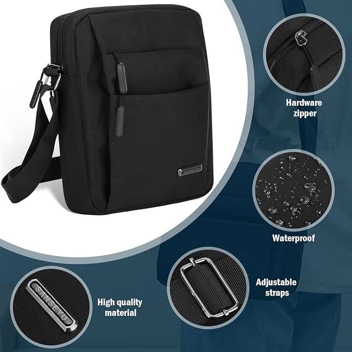 Kalsten | Waterproof Men's Shoulder Bag with Anti-Theft Design