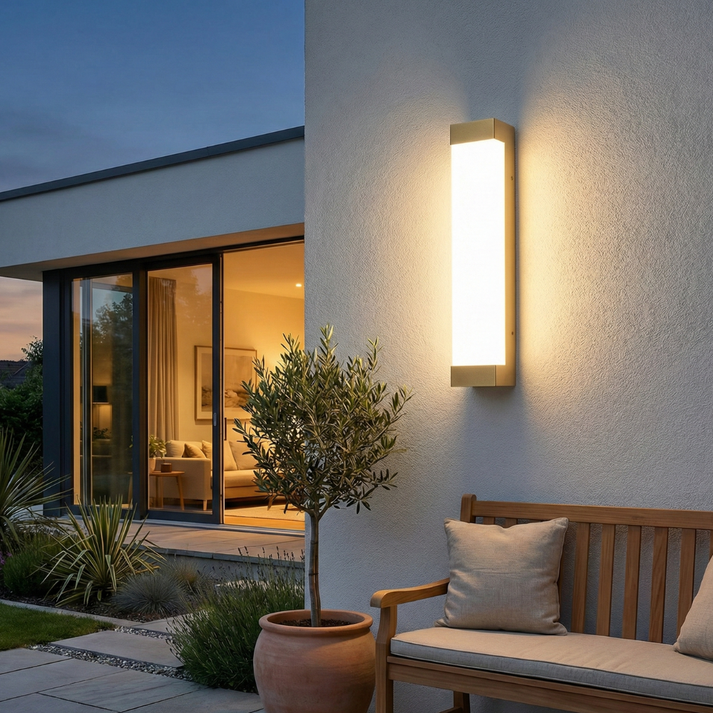 Waterproof Acrylic Outdoor Wall Lantern
