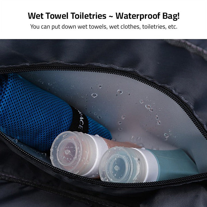 Kalsten | Traventix Travel Bag with Multiple Compartments | Waterproof & Lightweight | Sports, Fitness & Weekend Bag for Men & Women