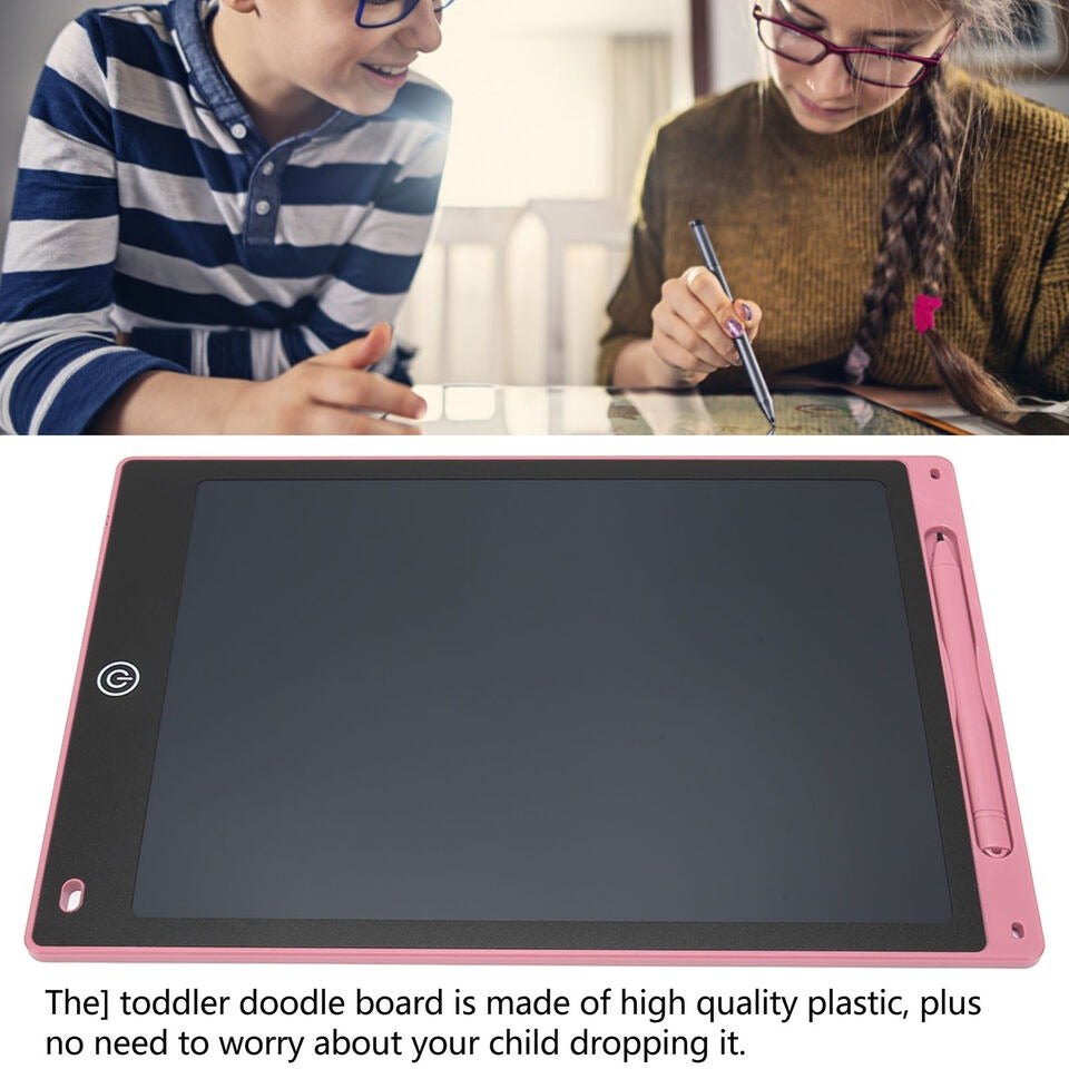 Kalsten | 12-inch LCD writing tablet - erasable doodle board for kids, reusable learning notebook