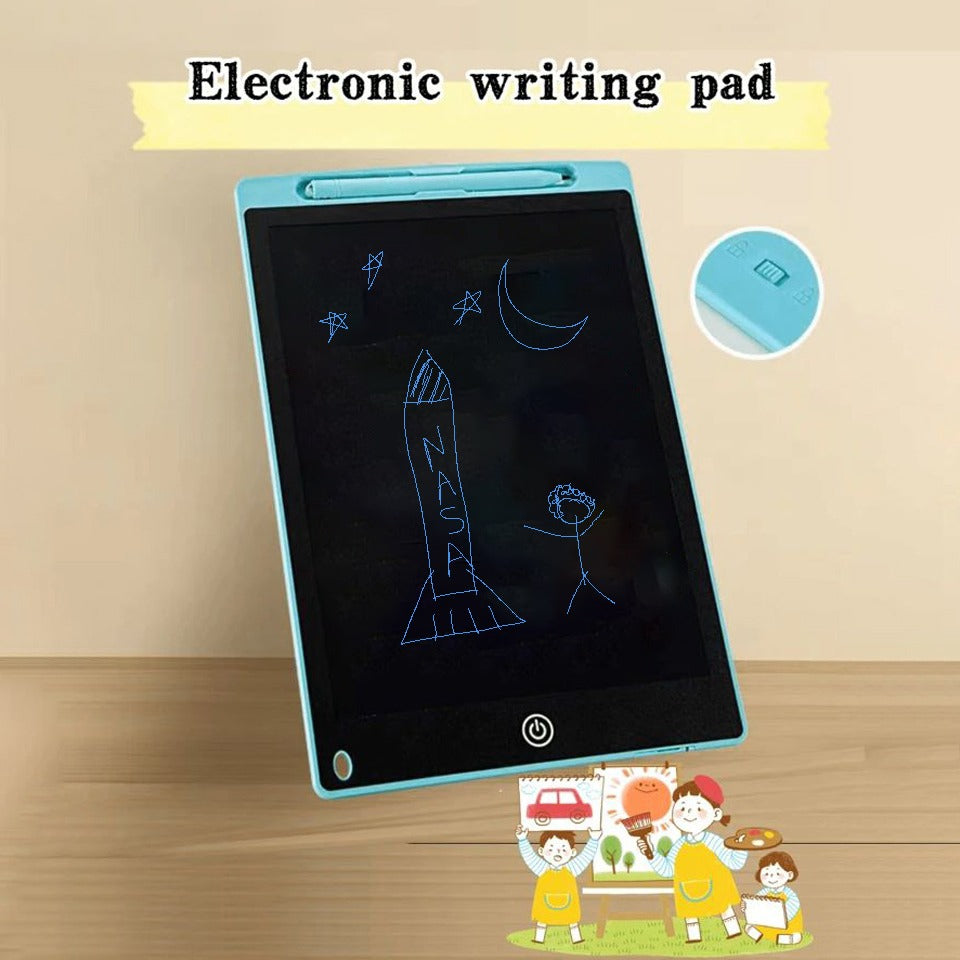 Kalsten | 12-inch LCD writing tablet - erasable doodle board for kids, reusable learning notebook