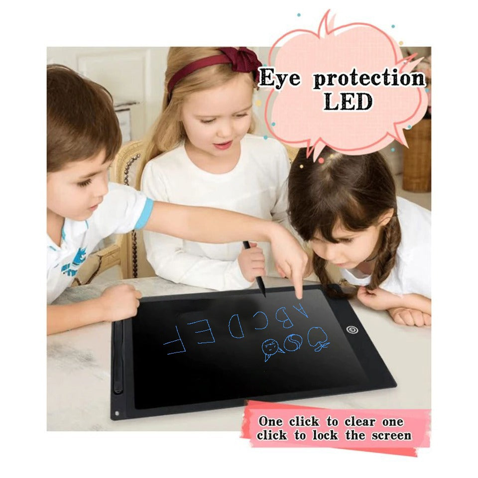 Kalsten | 12-inch LCD writing tablet - erasable doodle board for kids, reusable learning notebook