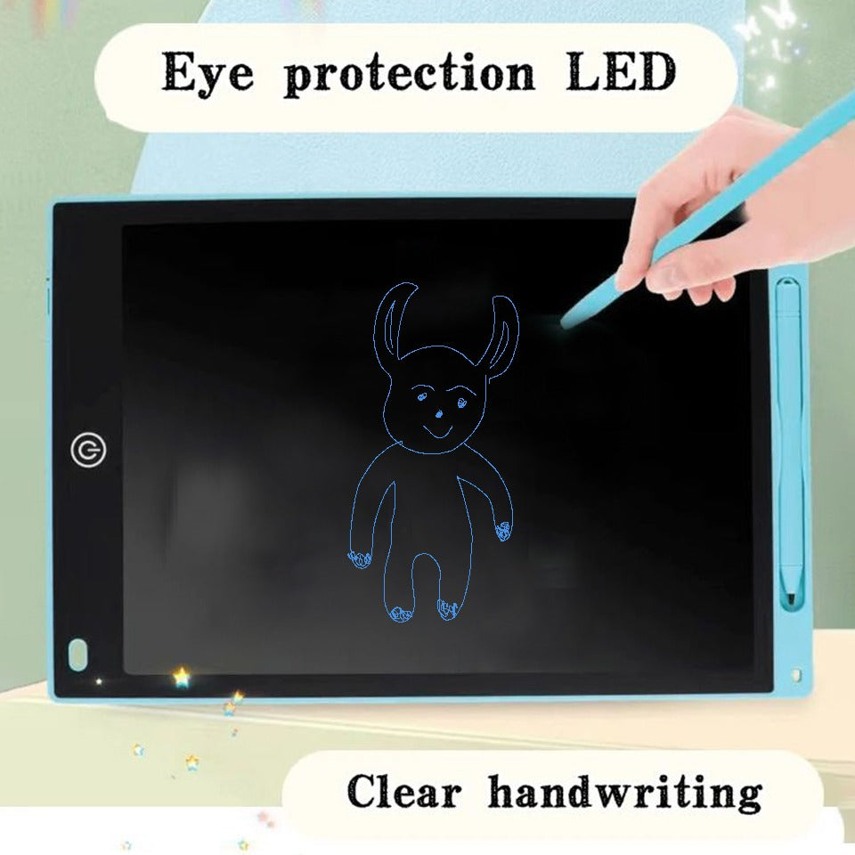 Kalsten | 12-inch LCD writing tablet - erasable doodle board for kids, reusable learning notebook