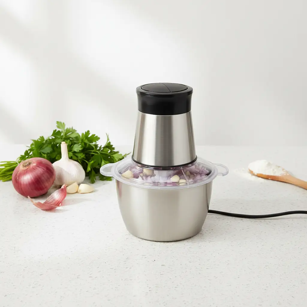 Electric Chopper 2L Stainless Steel | Kalsten