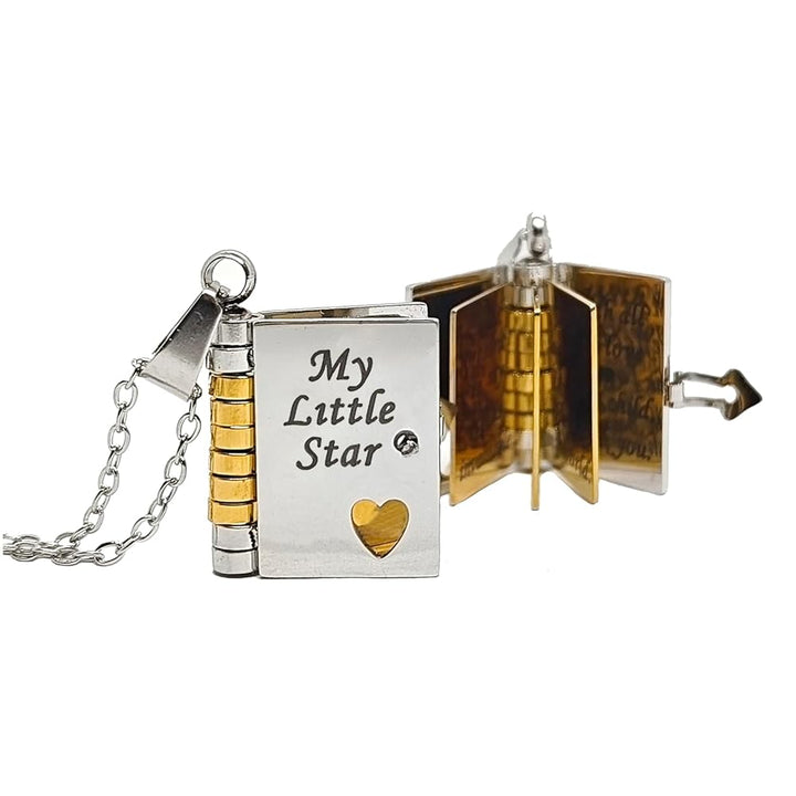 Kalsten | Memory Book Hanger Necklace – Symbolic Jewelry with Loving Message