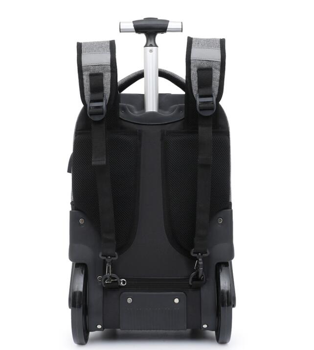 Wheeled Multi-Purpose Mobile Rolling Travel Backpack | Kalsten