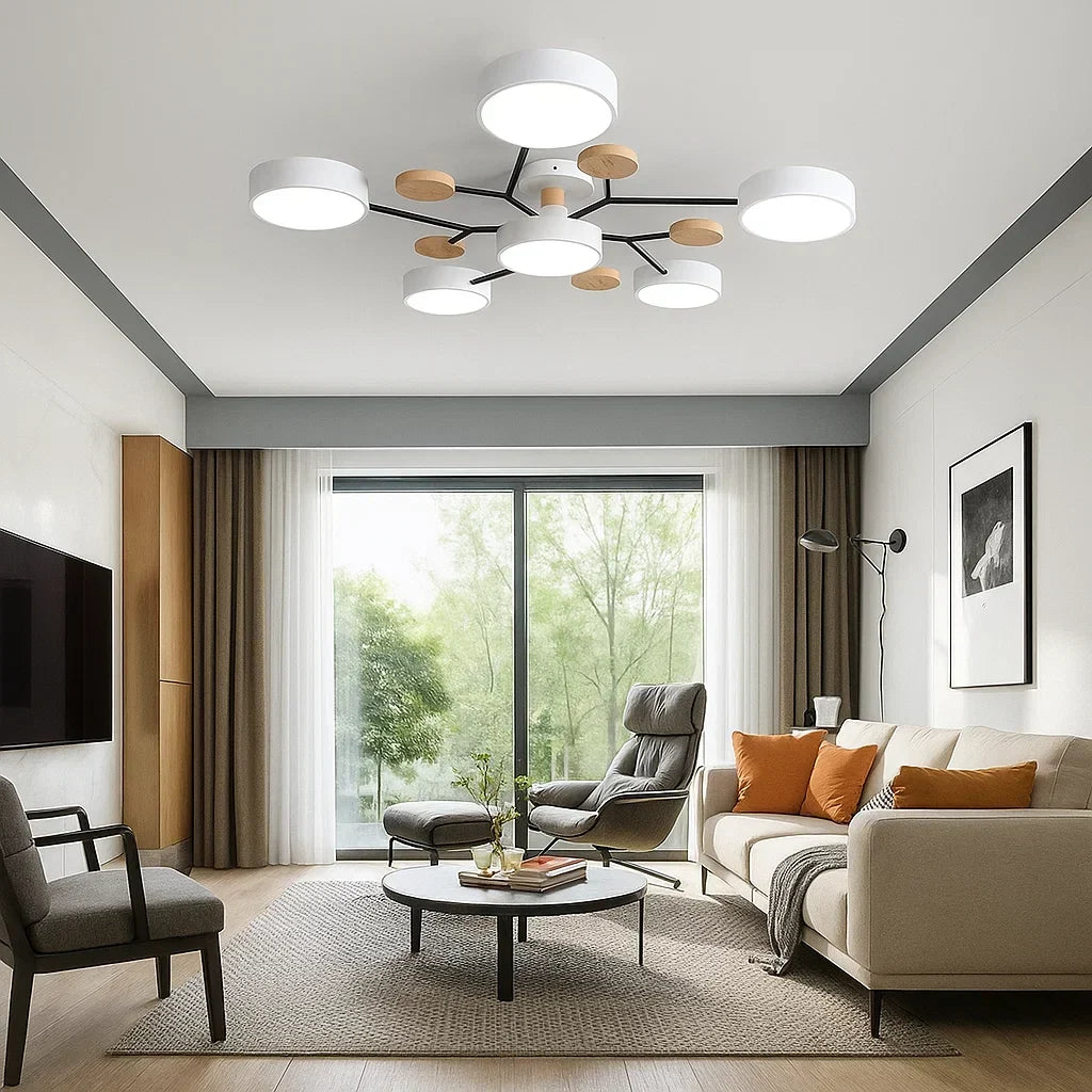 Modern Flush Mount LED Ceiling Lamp Kalsten