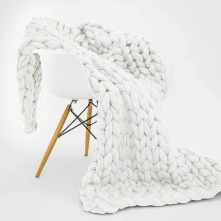 Kalsten | Weighted Organic Cotton Blanket | Breathable, Machine Washable & Ideal for Year-Round Comfort