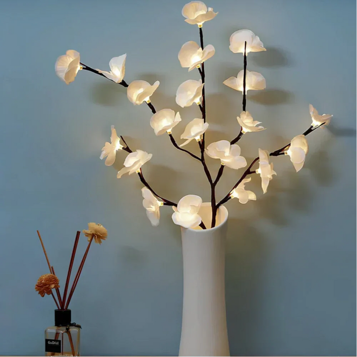 LED Lighted Artificial Branch Table Lamp | Kalsten